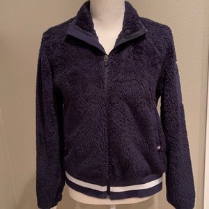 Women's Bafia - Sherpa Fleece Bomber - XS / Navy